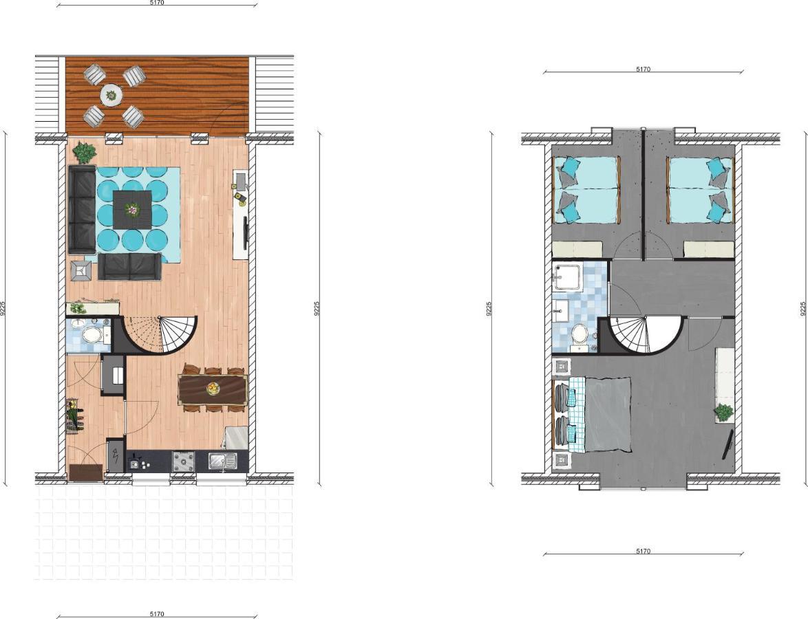 Grasse 140 - Kustpark Village Scaldia Hoofdplaat Екстериор снимка